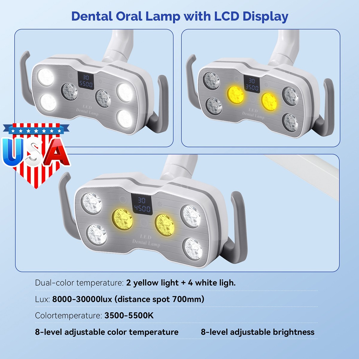 Portable Dental Delivery Unit Syringe Suction Turbine With Air Holder 4Hole