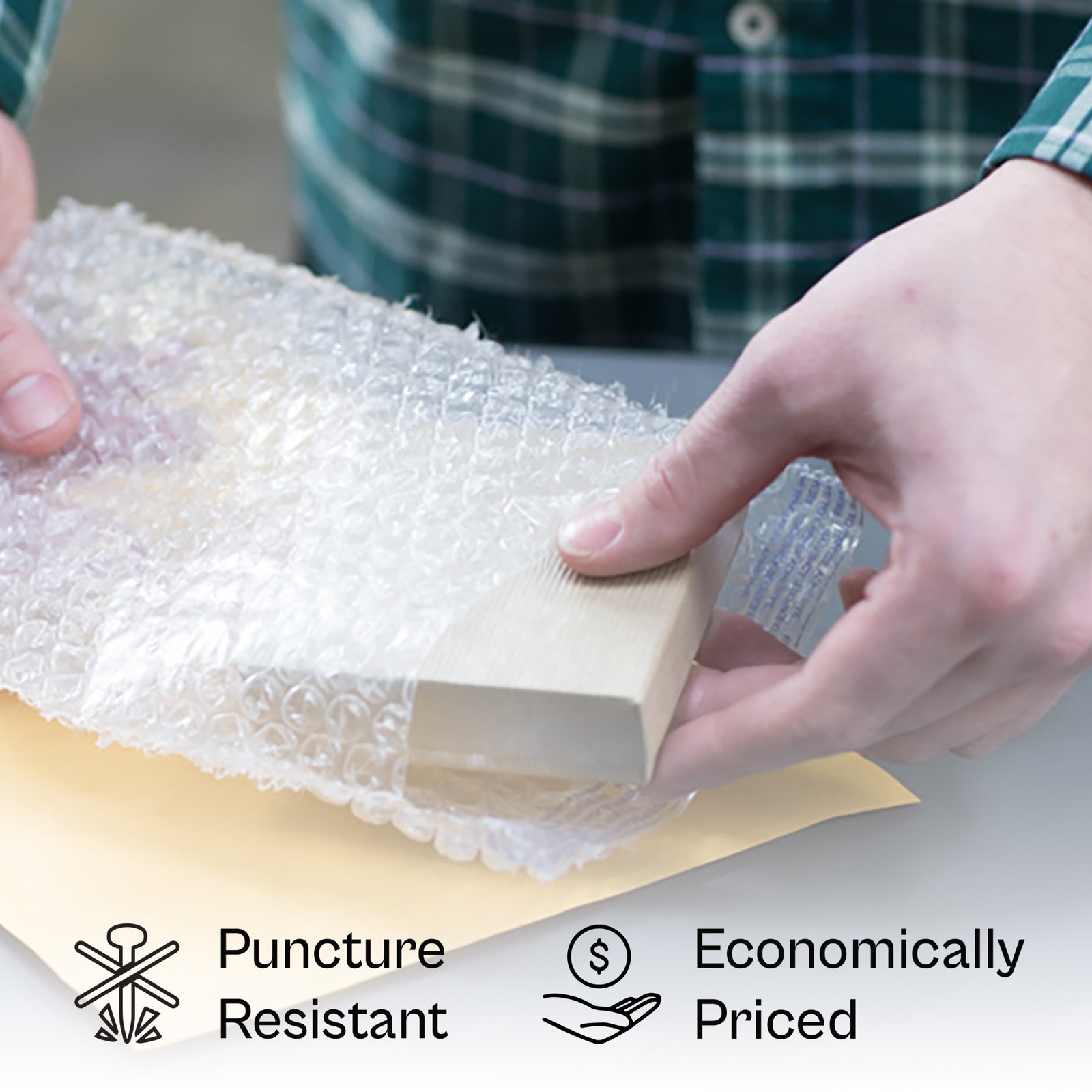 250 Pcs Bubble Out Self Seal Clear Bags 10″ x 15.5″ Shipping Protective Pouches