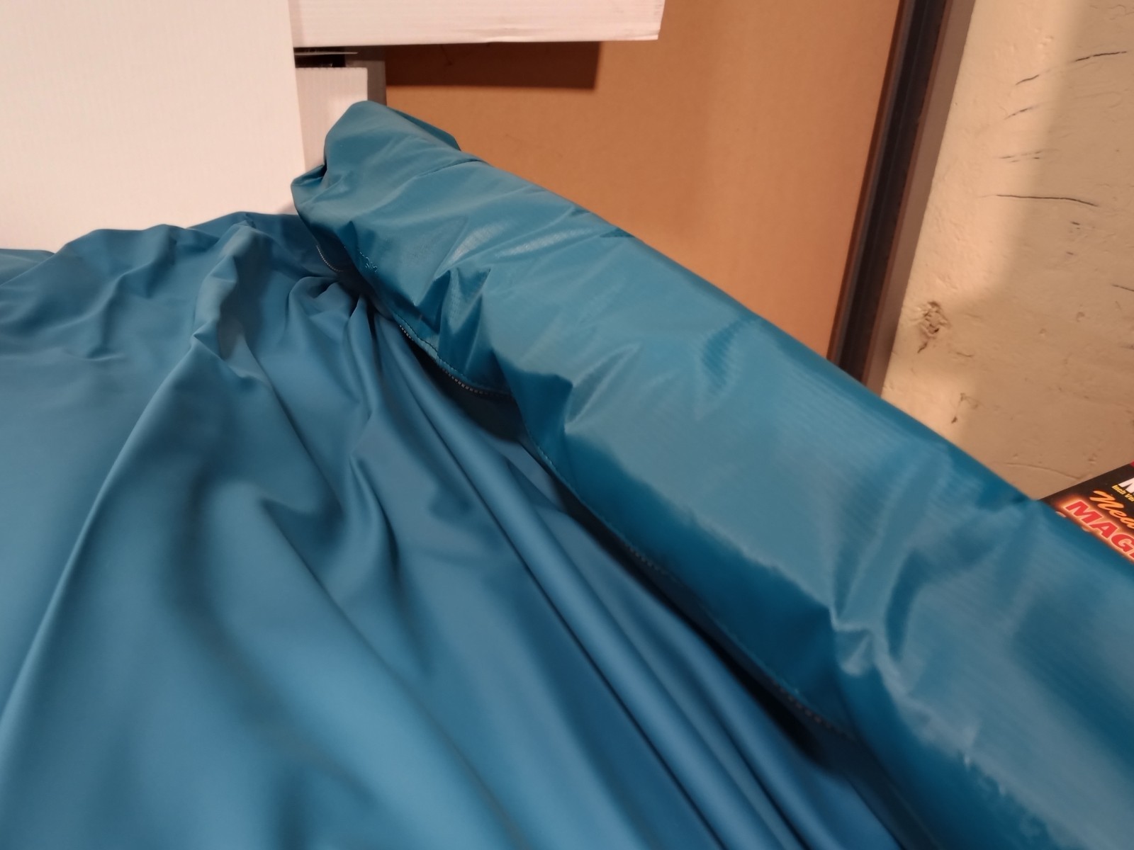 Hill-Rom Sure-Chek Antimicrobial Urethane Mattress Stretcher Cover with Zipper