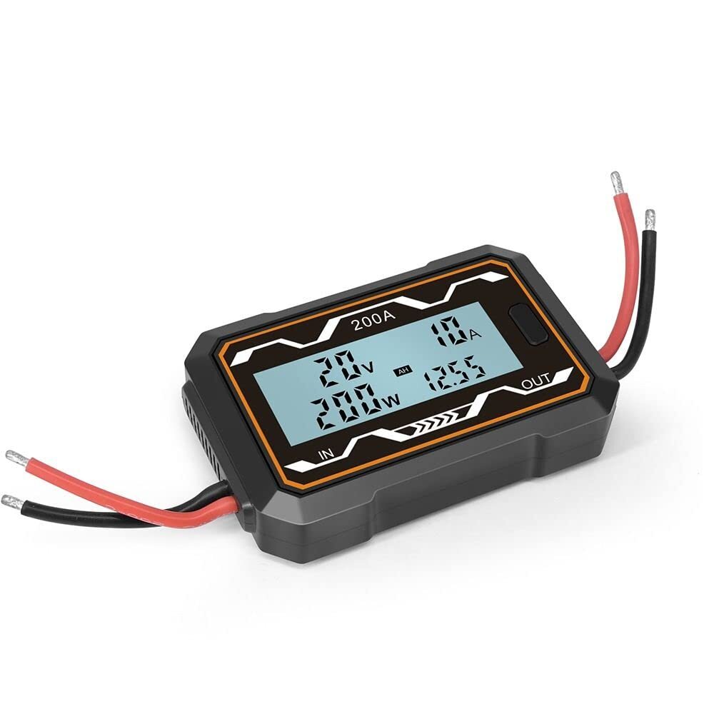 RC 200A Watt Meter Power Analyzer High Precision 200A Power Analyzer Battery