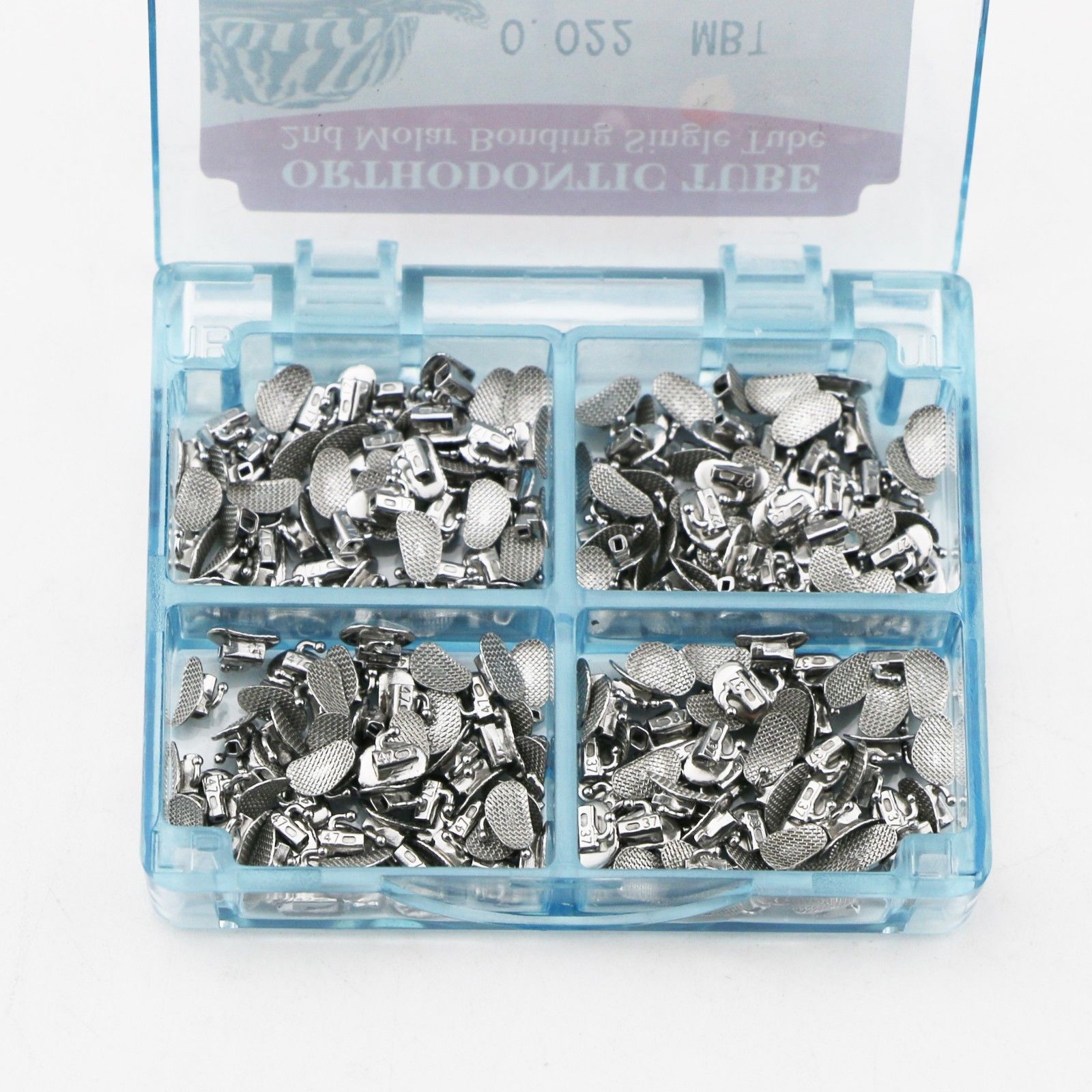 Dental Orthodontic Split Buccal Tube 2nd Molar Bonding 022 MBT 50 set/box Single