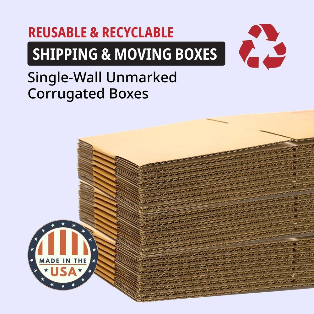Shipping Boxes 36″L x 5″W x 24″H 24 H 20 Pack Cardboard BOX USA Large Moving