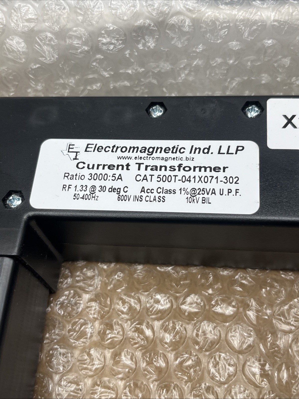Electromagnetic 500T-041X071-302 Current Transformer Split Core 3000:5A