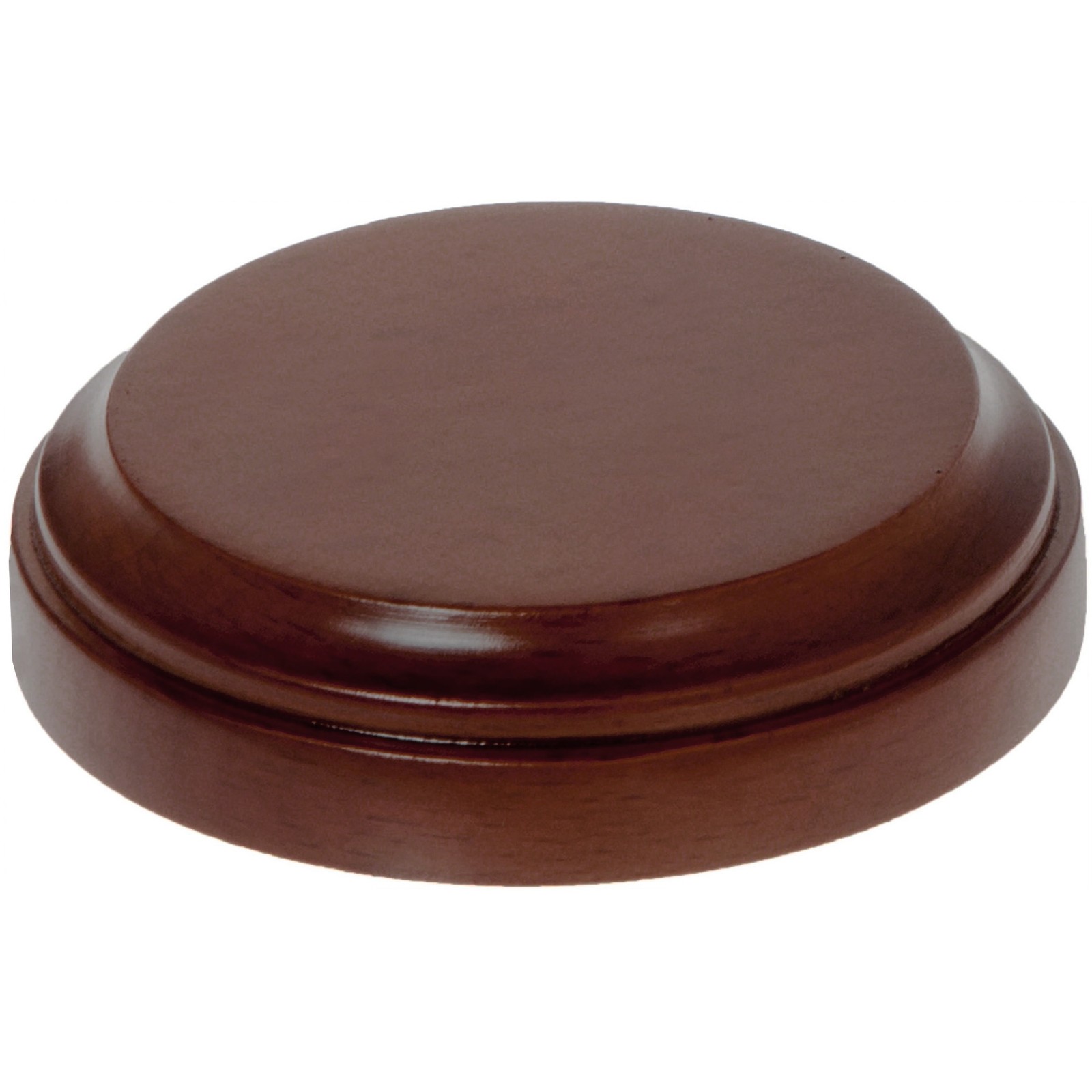 Plymor Fruitwood Round Wood Display Base, 2.5″ W x 2.5″ D x 0.75″ H