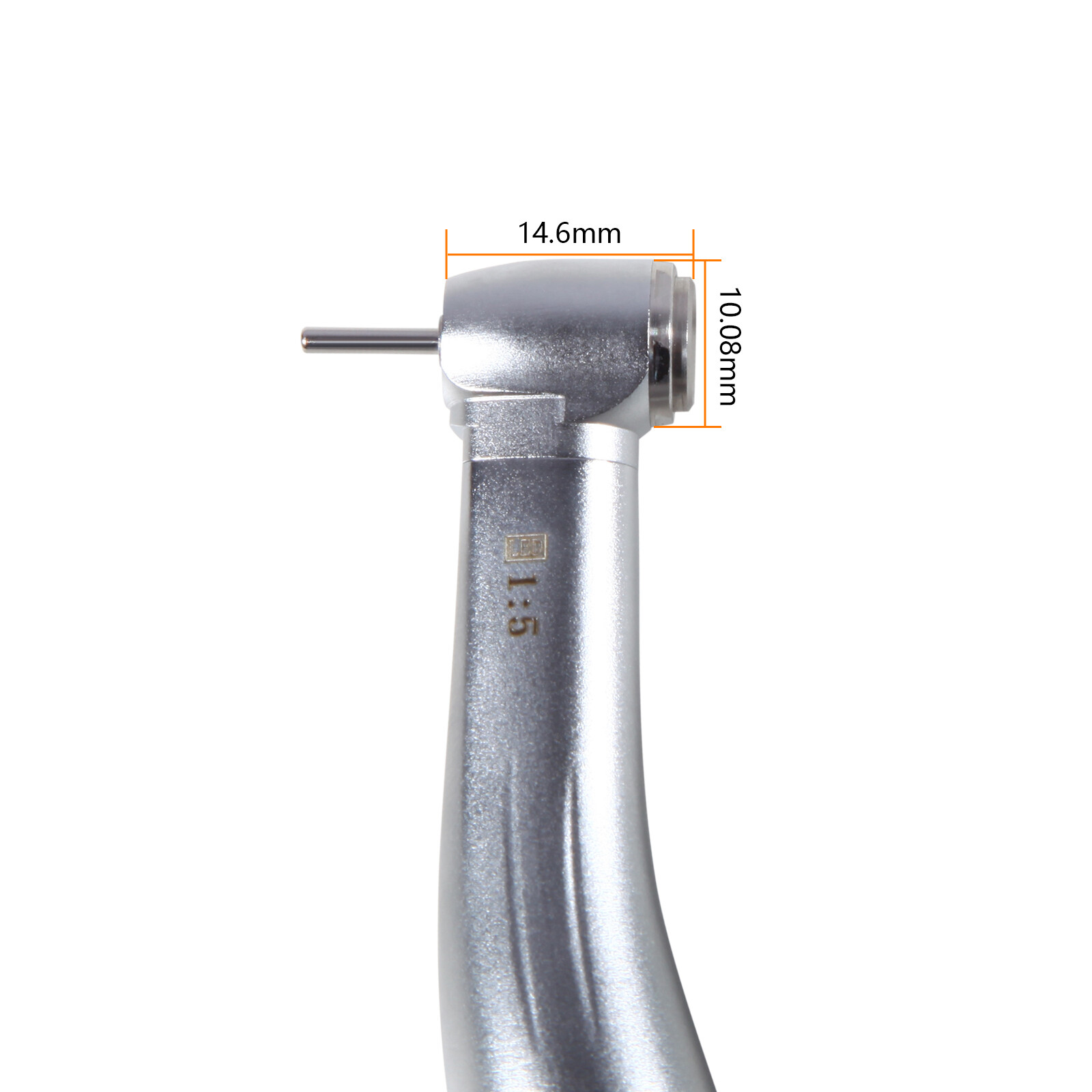 Dental LED 1:5 increasing fiber optic Handpiece Contra Angle slow speed