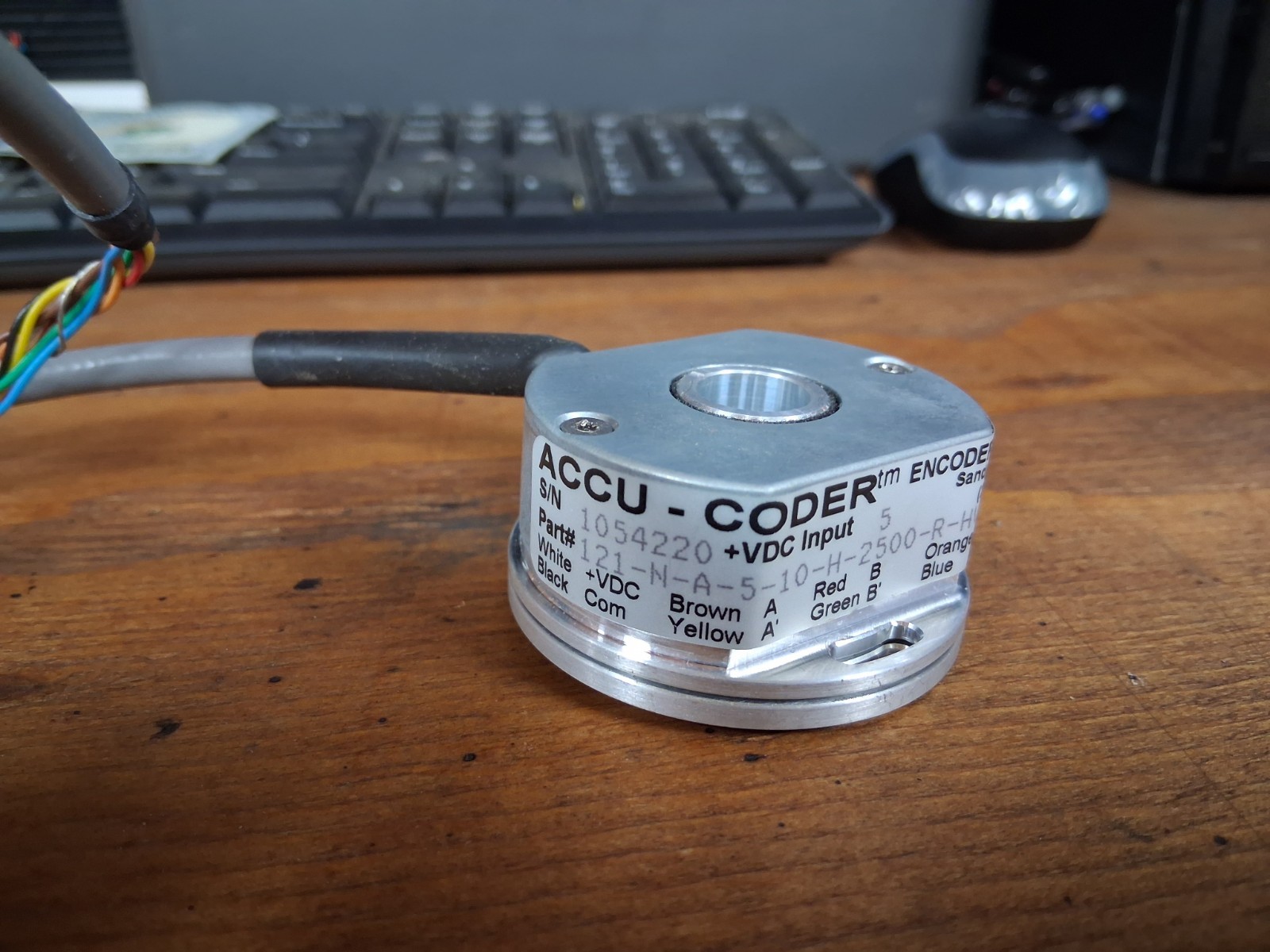 121-N-A-5-10-H-2500-R-HV-2-S-N ACCU-CODER ENCODER PRODUCTS