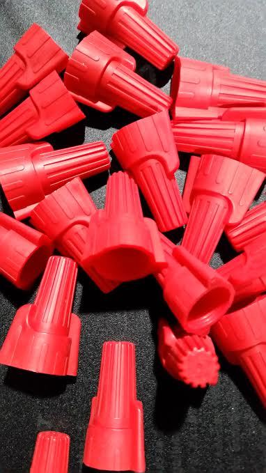 5,000 WIRE CONNECTORS RED WINGED SCREW-ON NUTS UL 5000/CASE – FAST SHIPPING