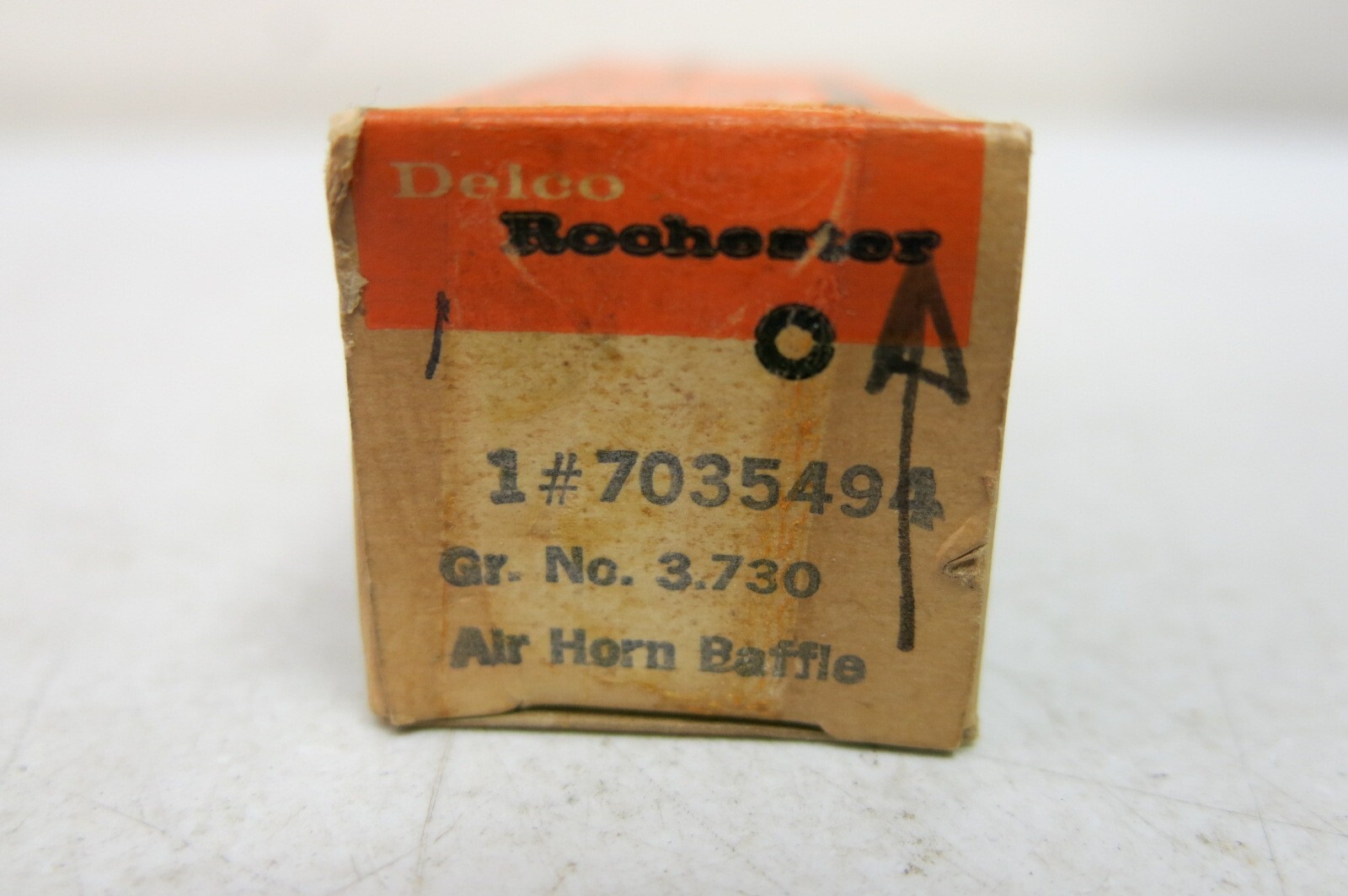 Vintage Delco Rochester Air Horn Baffle for 1967-1969 Chevrolet (70035494)