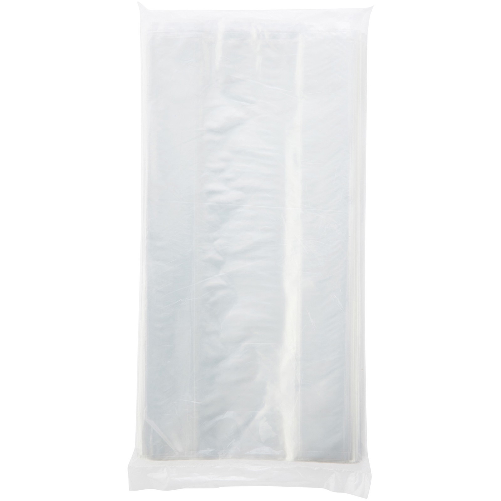 Plymor 6″ x 3″ x 12″, 1 Mil Gusseted Plastic Bags