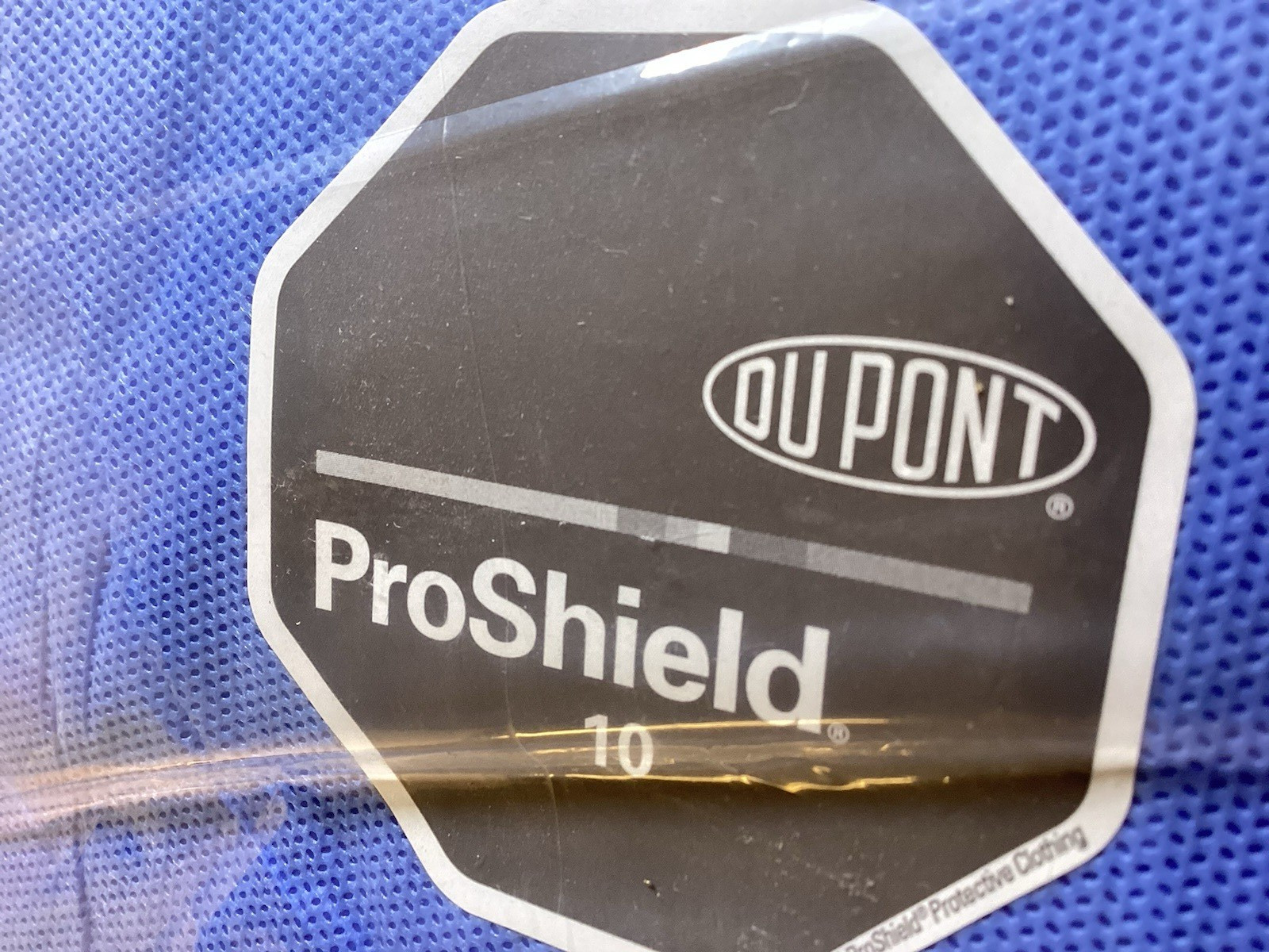 Box Of 25 DuPont Pro-Shield 10 Basic Coveralls/Med. Blue/Unopened/Disposable