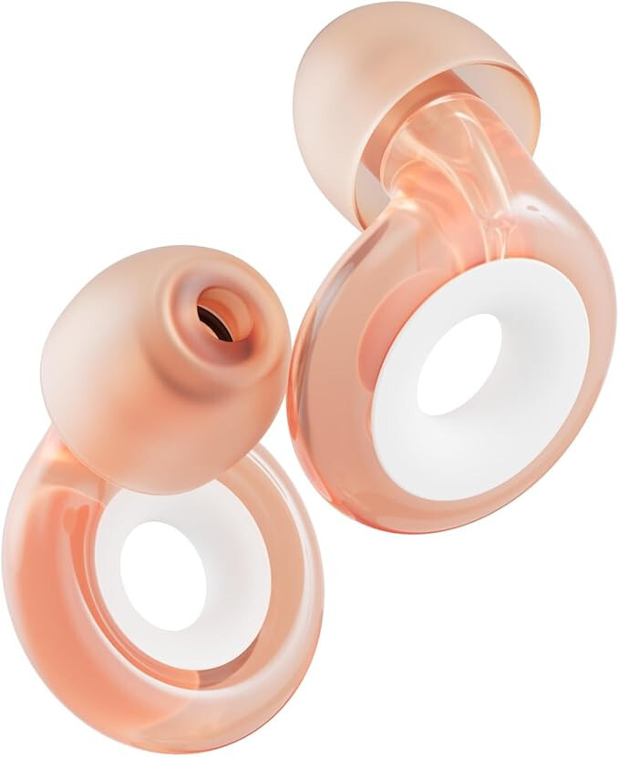 1 PAIR Loop Mute for Earplugs, 5 dB Noise Reduction Hearing Silencer Accessory