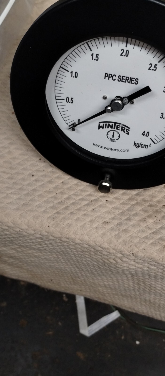 WINTERS PPC5343r3- 0-4.0 kg/cm2 4.5 x 1/4” npt back connection NSMP