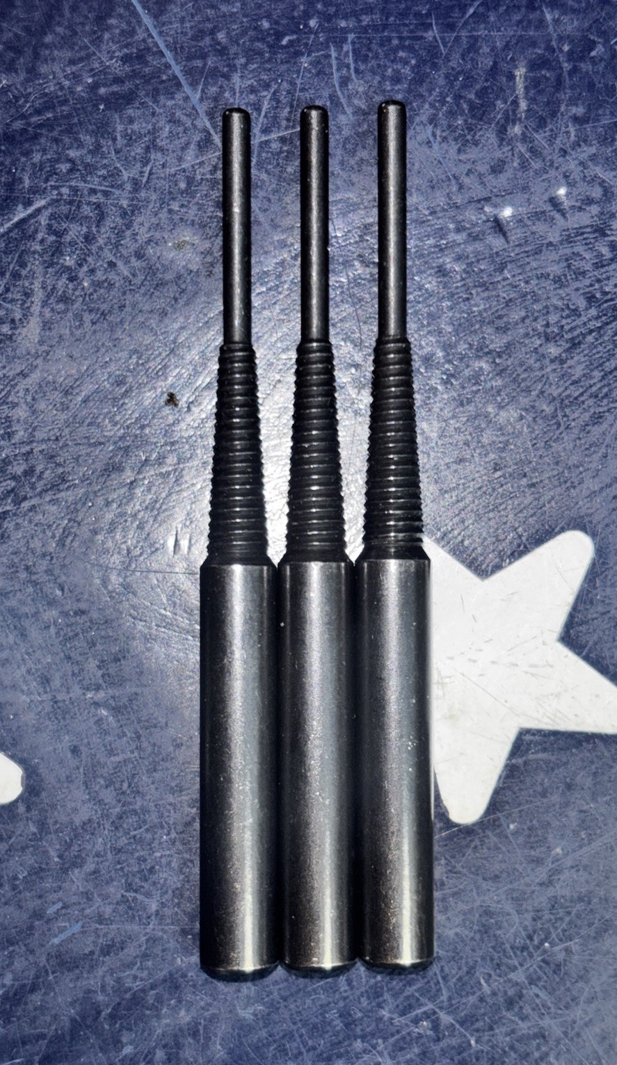 3X R&N #6-48 NS 2FL HS HSS TAP (S) TAPER 1253-1258 111155 3 Taps