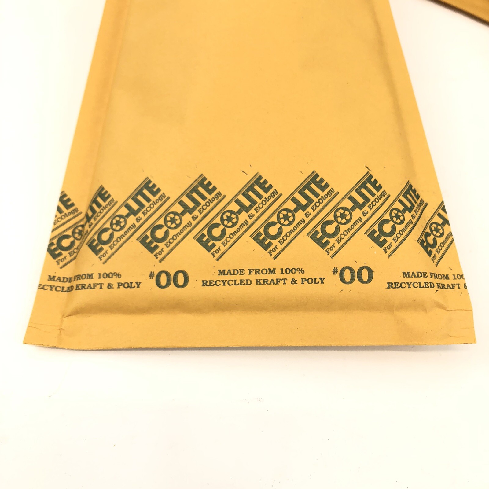 #00 Sports Card Pad Envelope Bubble Mailers 5×10 Ecolite Brand Self Seal 10 Pack