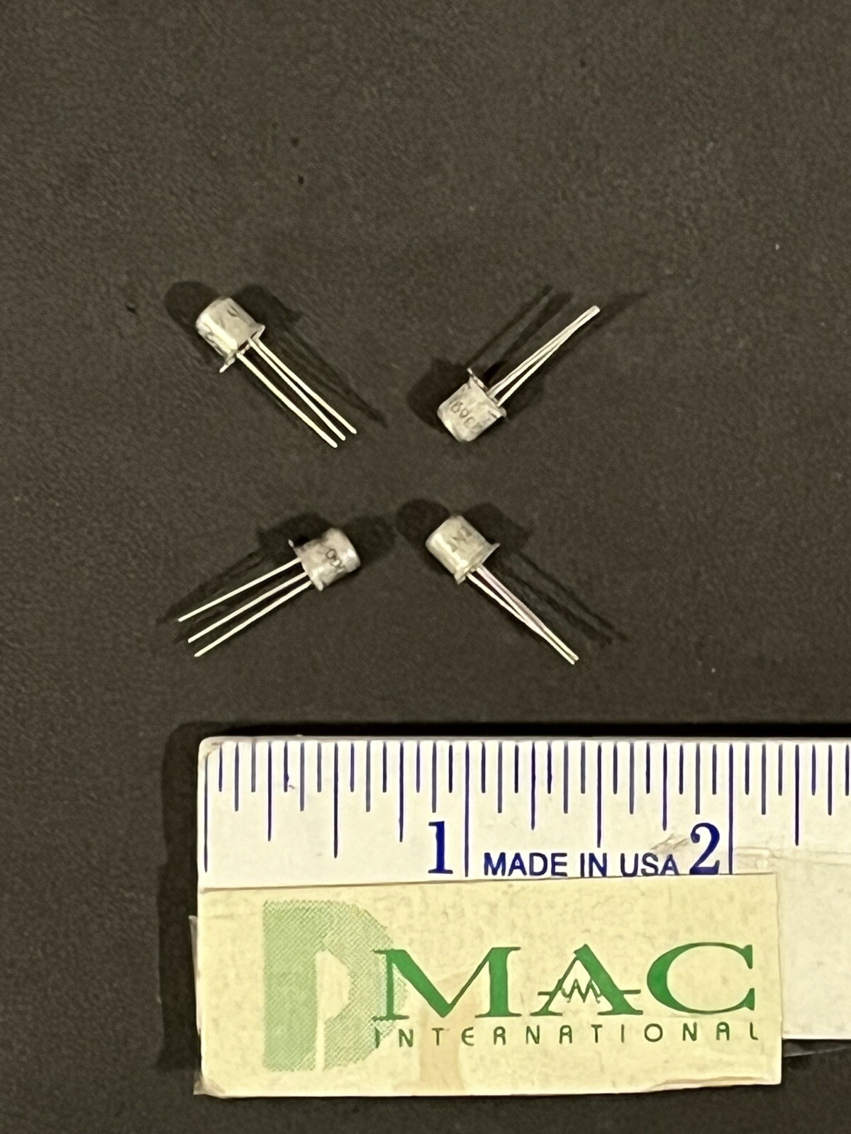 2N2369A NPN TRANSISTOR BJT 15V TO18 MICROSEMI (LOT OF 4)