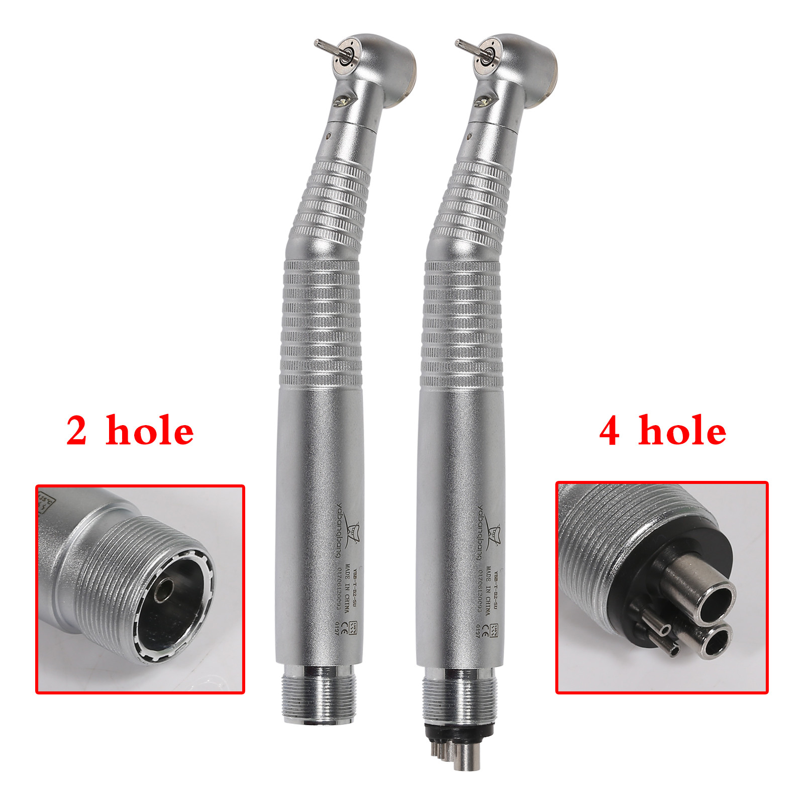 1-10 Dent LED E-generator High Speed Handpiece Internal triple spray 2/4H S-T2