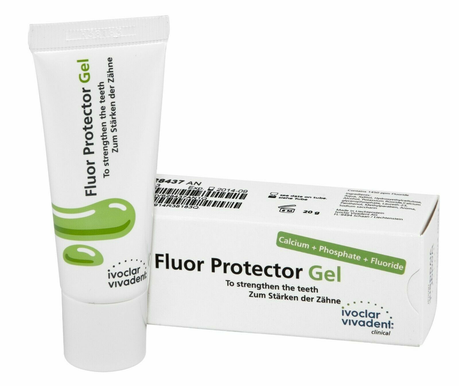 Ivoclar Vivadent Fluor Protector Gel Protect the Teeth Against Acid Attacks 50gm
