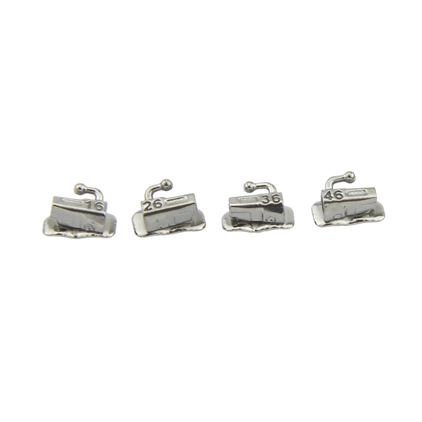Dental Orthodontic Buccal Tube Molar Tubes Roth MBT 0.022 Convertible Monoblock