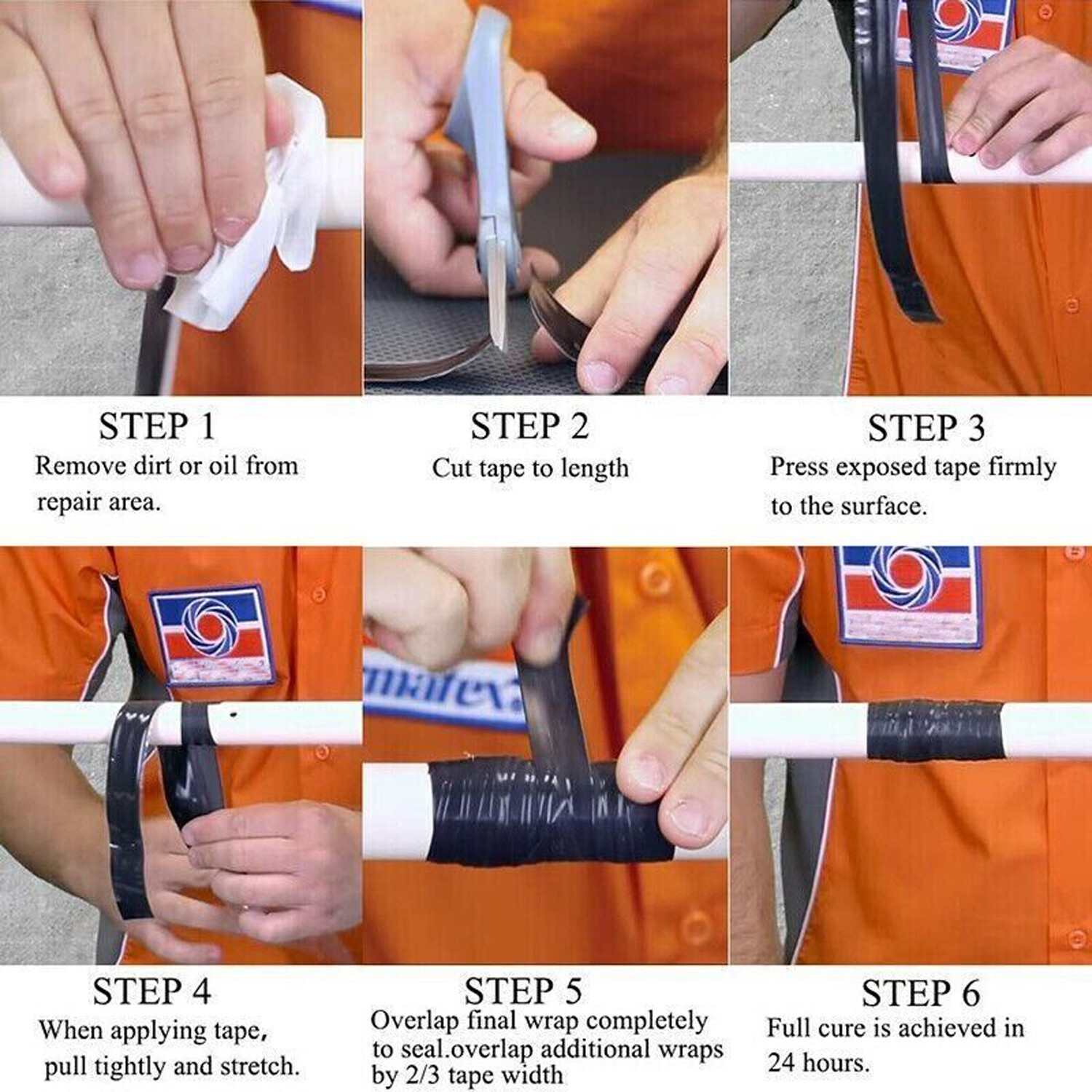 Self Adhesive Tape Waterproof Insulating Bonding Seal Rubber Repair Tapes NEW