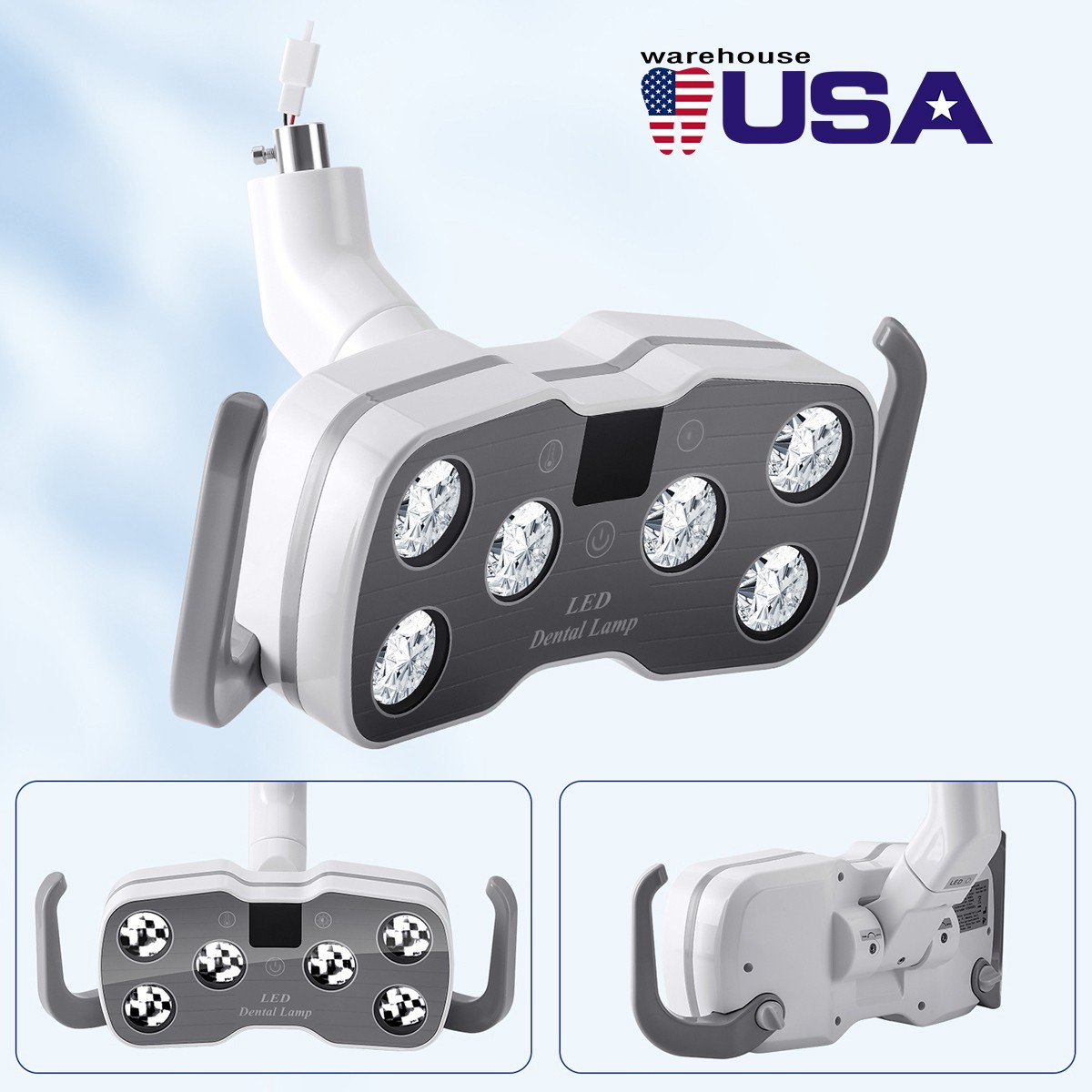 Portable Dental Delivery Unit Syringe Suction Turbine With Air Holder 4Hole