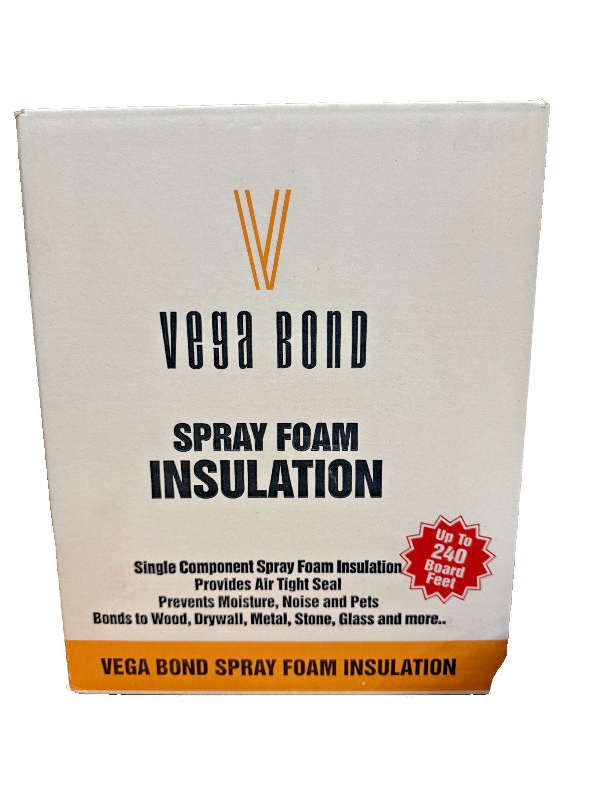 Vega Bond Superior Single Component Closed Cell Spray Kit 600164672015