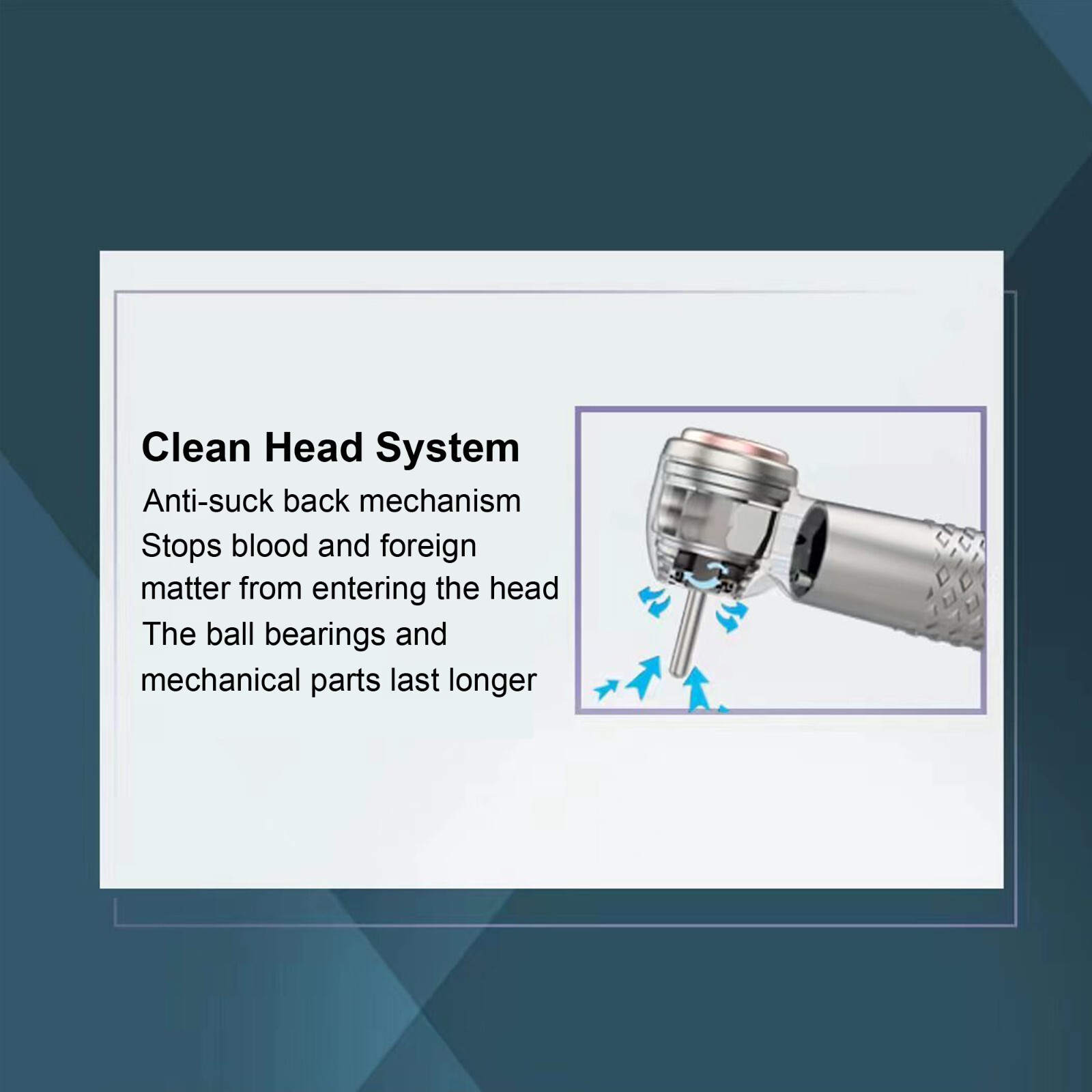 COXO Dental Handpiece Small High Speed Turbine 4Hole CX207-B NSK Ultra Mini Head