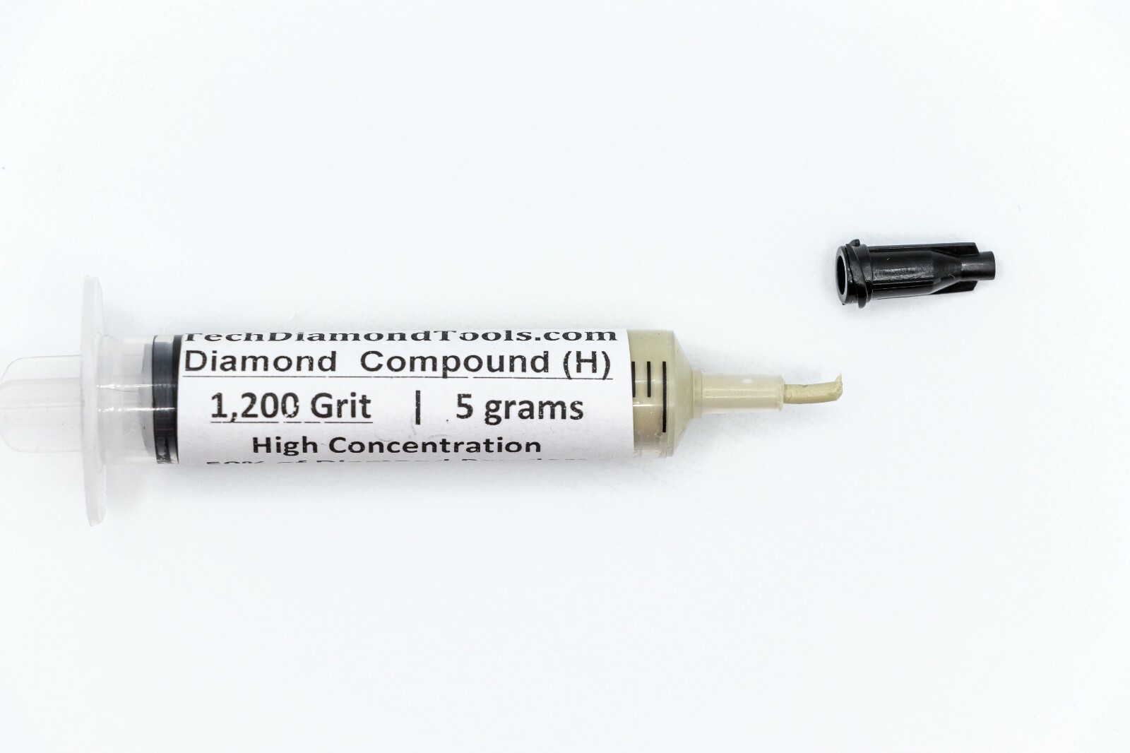 Diamond Polishing Paste 1,200 Grit 10-20 Micron (H) 50% Concentration, 5 grams