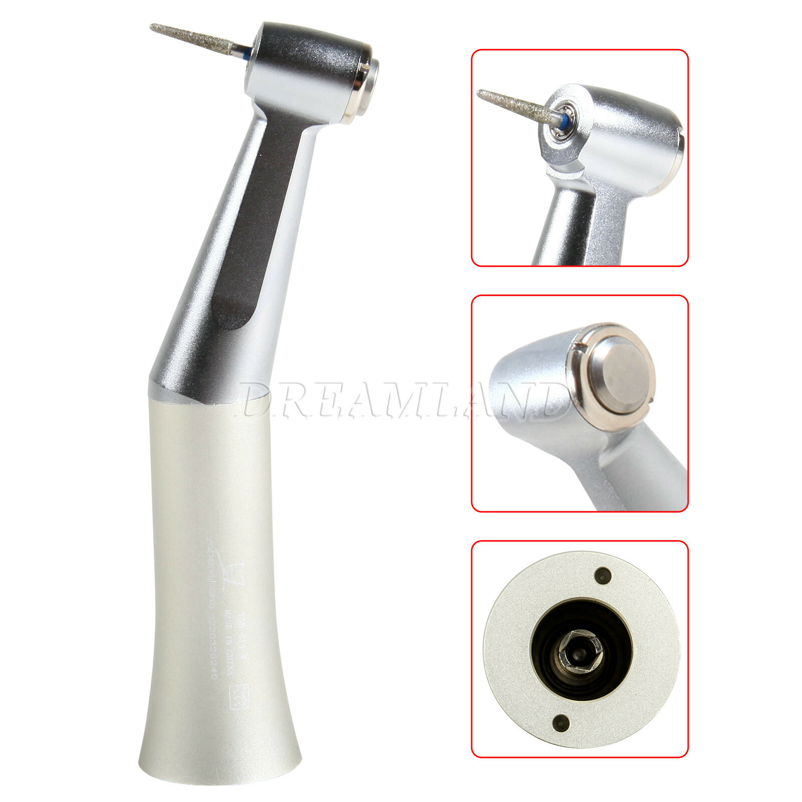 NSK Style Dental Low Speed Contra Angle Handpiece Push Fit FG 1.6mm Burs SD