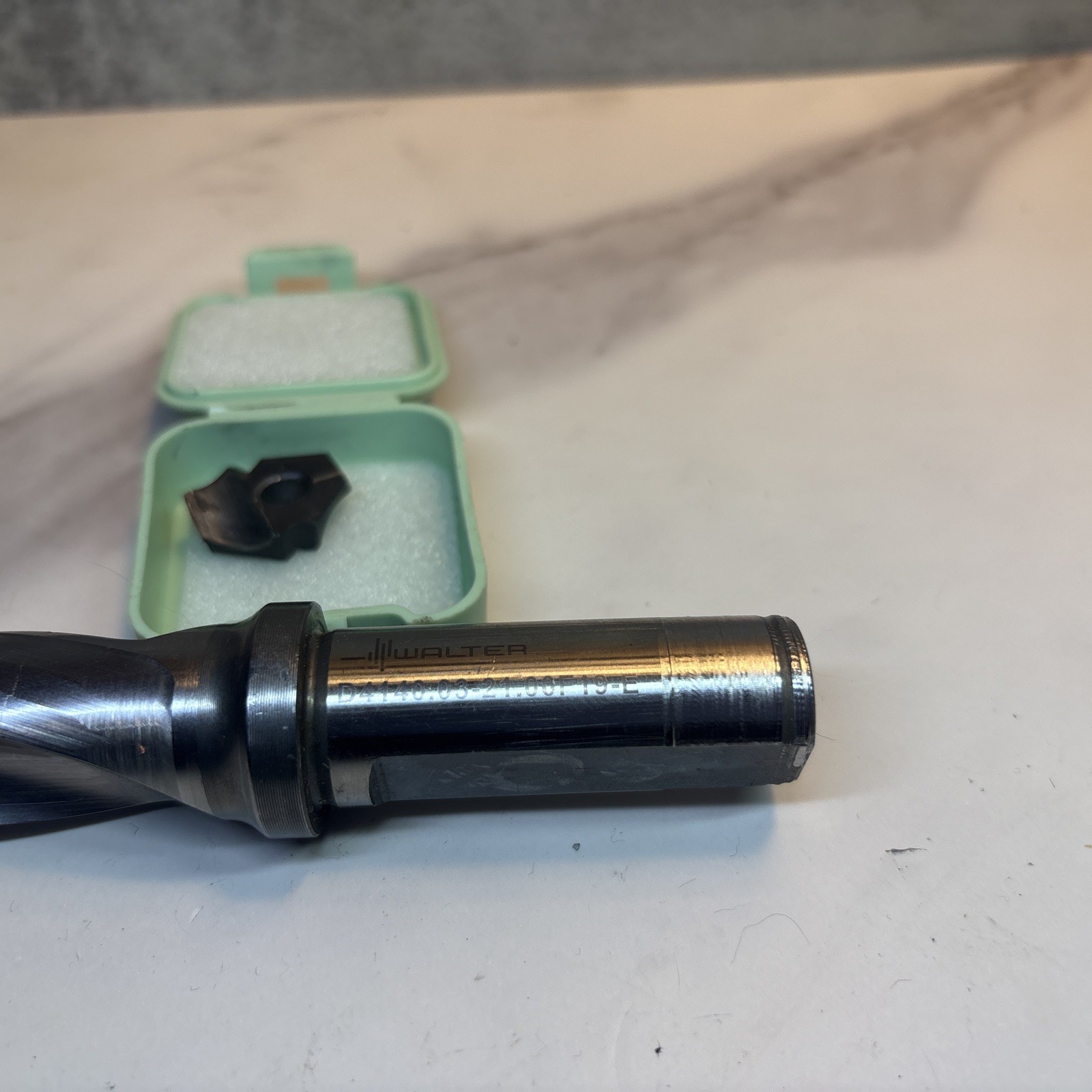 Walter Spade Drill, D4140.03-21.00F19-E, 3/4” Shank , 3-1/4 Max Depth