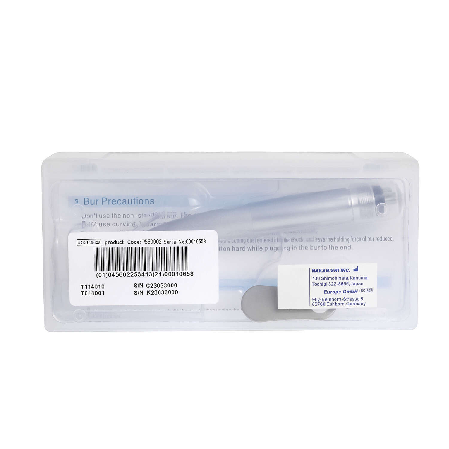 Dental LED High Speed Handpiece Mini Head Double LED Single Water Spray 4H US