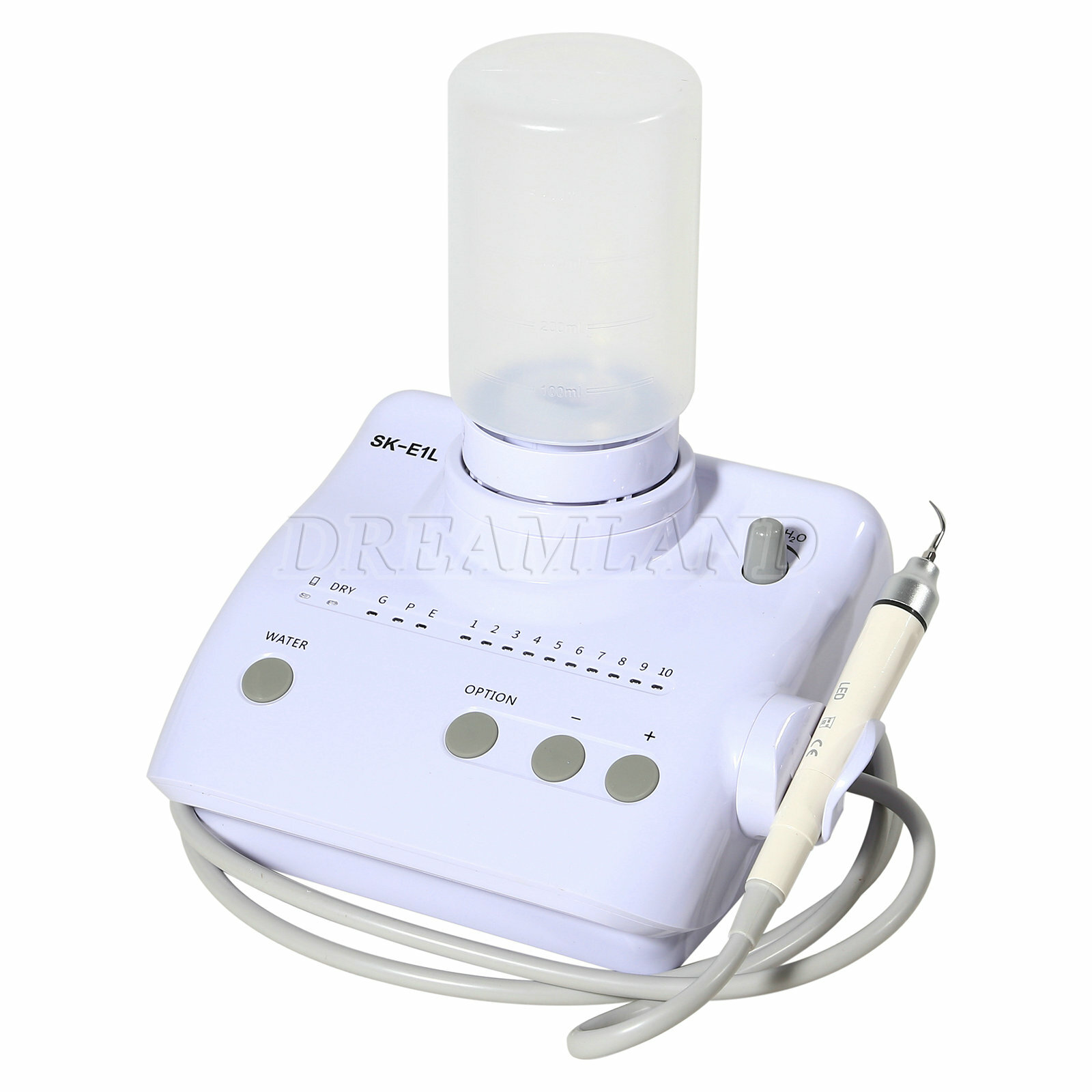 For Woodpecker EMS Dental Ultrasonic Piezo Scaler LED Handpiece + 2 Bottles UPS