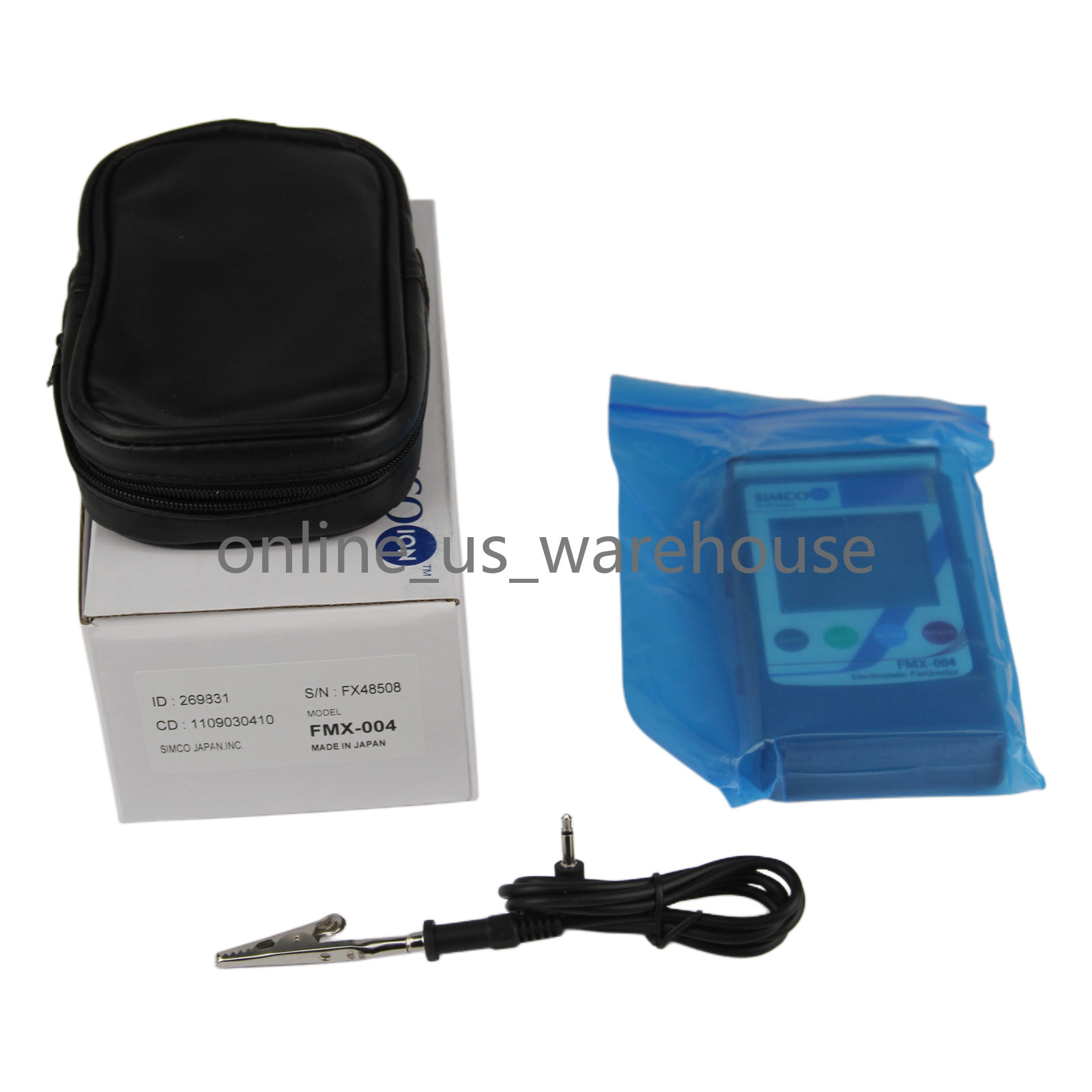 One New SIMCO Fmx-004 Handheld LCD Electrostatic Field Meter Static Tester – US