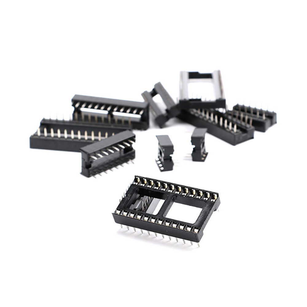 6/8/14/16/18/20/24/28/40 Pin DIL IC Sockets Integrated Circuit Socket DIP Holder