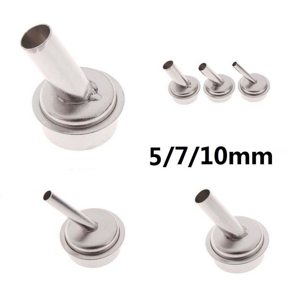 3pcs 45?? Angle Nozzle For QUICK 861DW Heat Hot Air Rework Station Welding