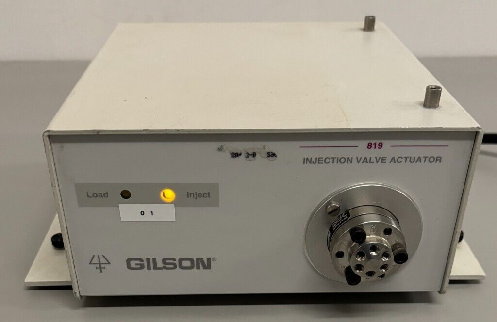 Gilson 819 HPLC Injection Valve Actuator – Not tested, Sold As-Is