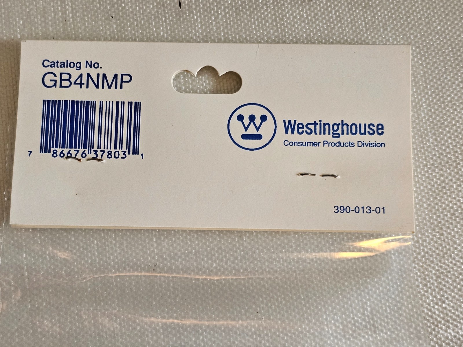 NEW NOS Westinghouse GB4NMP Ground Bar Kit EA