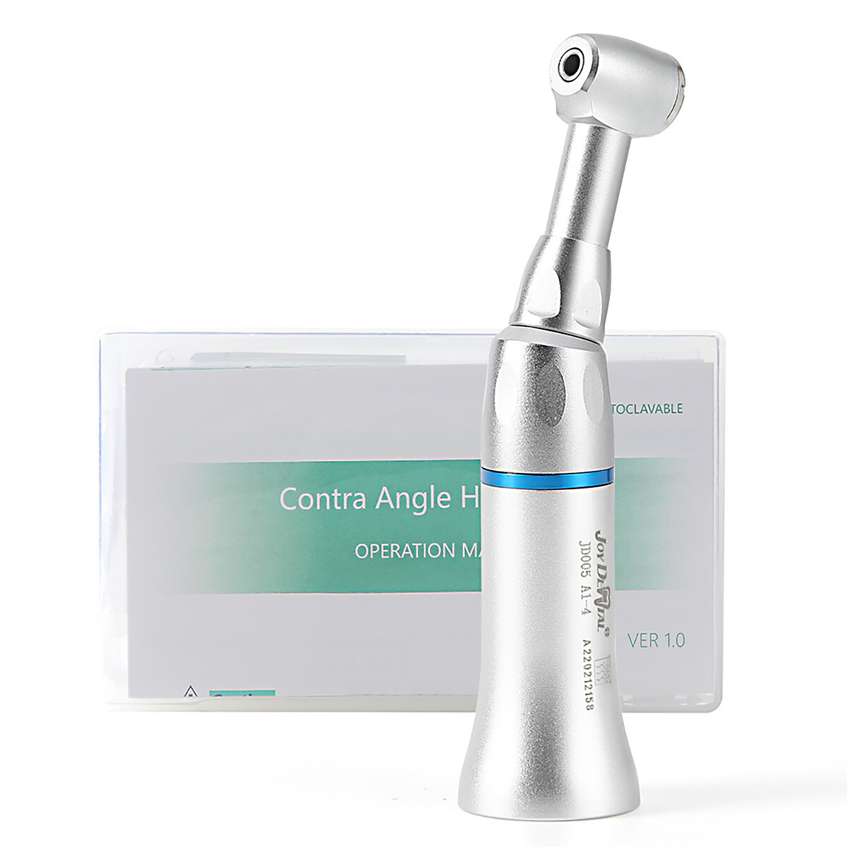 Dental Slow Low Speed Contra Angle Handpiece Push Button E-type Joydental