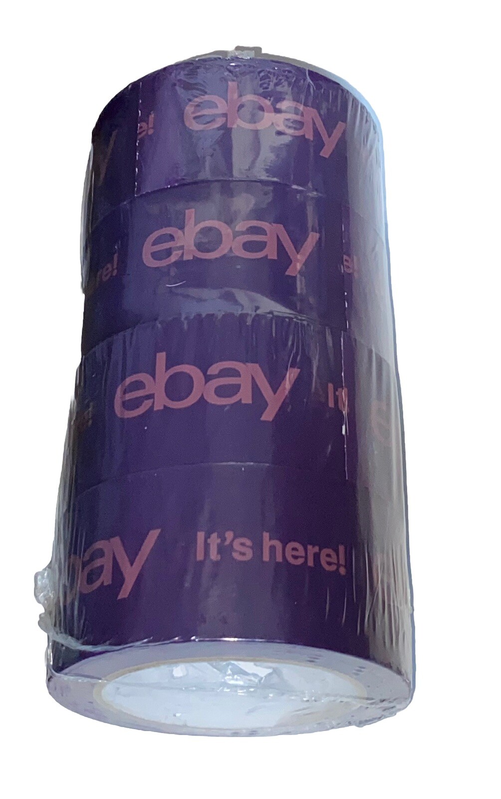 eBay Brand Tape LOT 12 Rolls 75 Yards 2×75 2” Wide 75YDS Blue Yellow Purple NEW