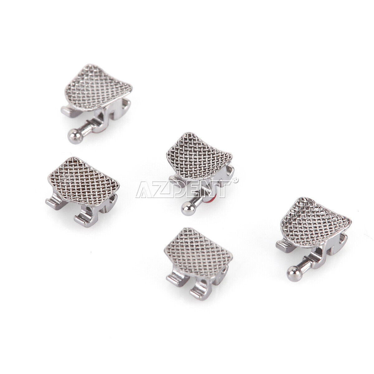 10 X Dental Orthodontic Brackets Mini/Standard MBT/Roth .022/018 Hooks 3/345 US