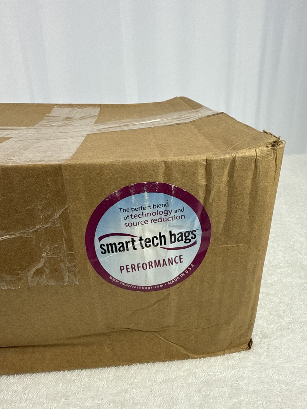 Smart Tech 36in x 48in 3mil 100ct Clear Poly Bags Flat Open Top Plastic