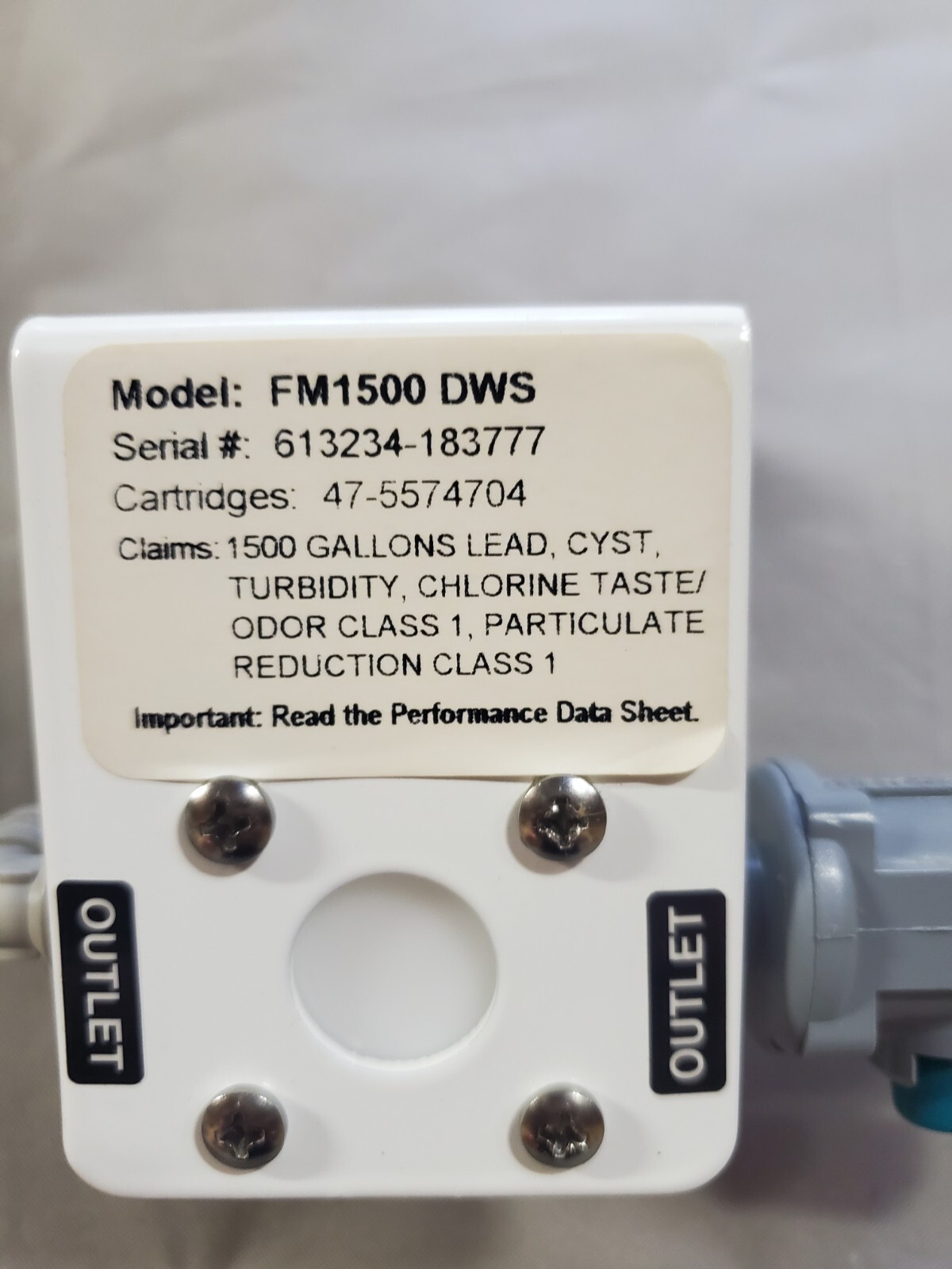 3M™ CUNO FaucetMATE® Water Factory Systems® FM DWS 1500 Drinking Water Kit – NEW