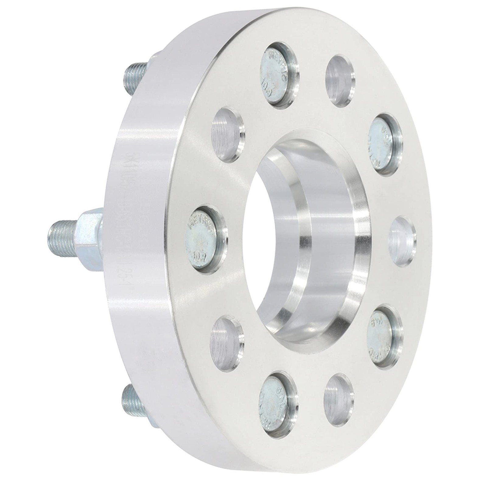 2x 1 Inch 5×110 Wheel Spacers 12×1.25 Studs 65.1mm Hub Bore for Dart Cherokee