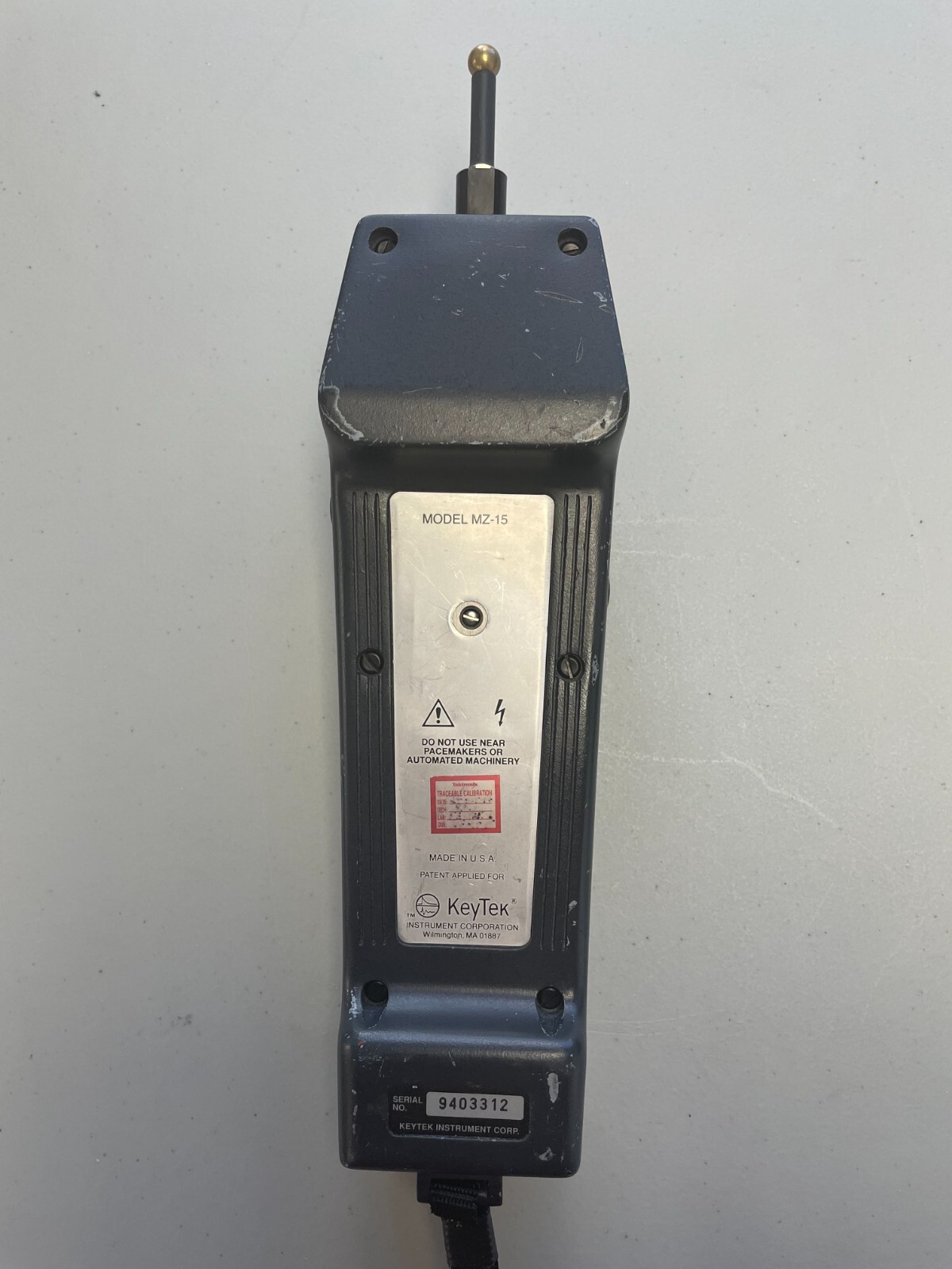 Keytek MiniZap MZ-15 ESD Electrostatic Discharge Simulator – PARTS ONLY – AS IS