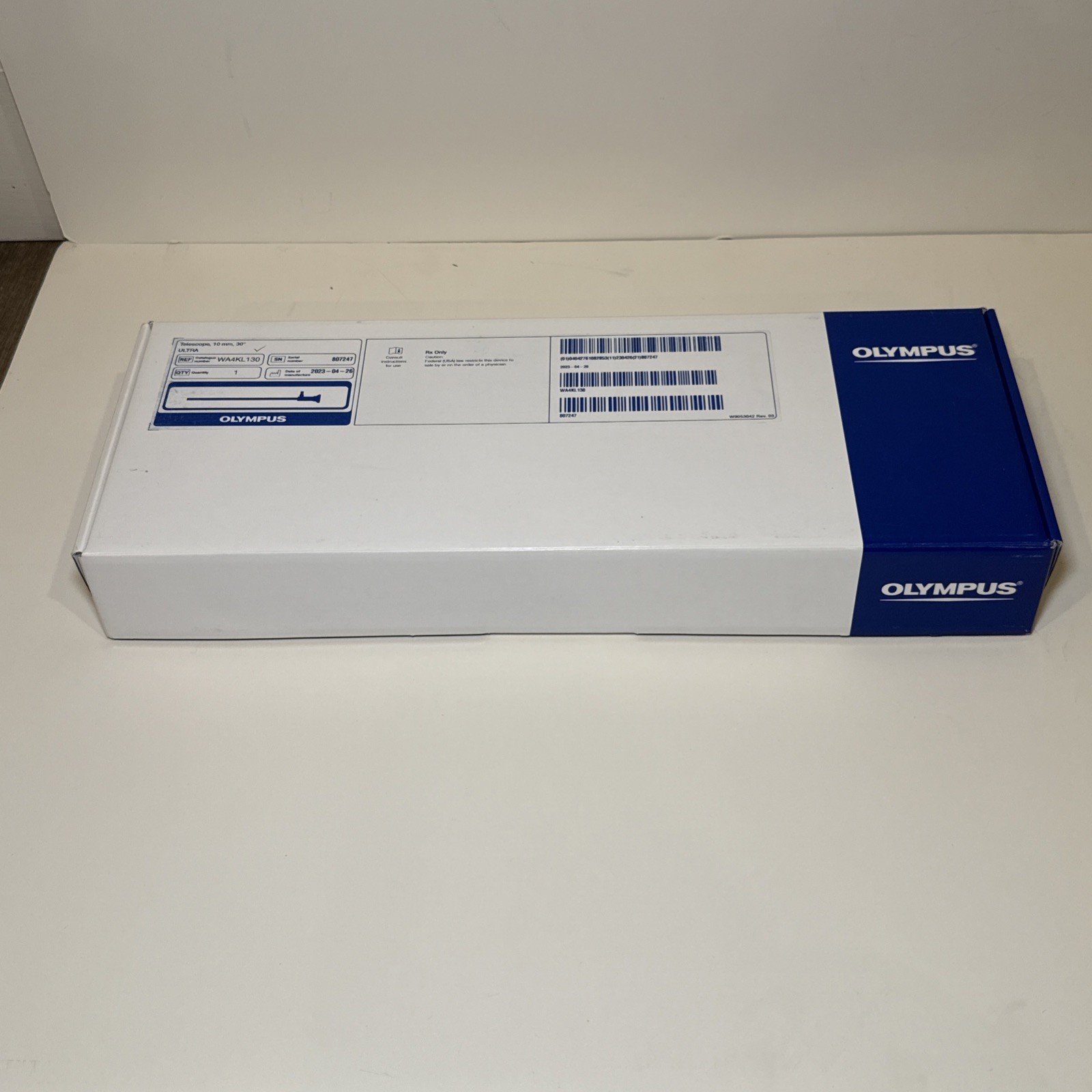 Olympus WA4KL 130 Ultra Telescope 10mm 30 Degrees Laparoscope. Brand New