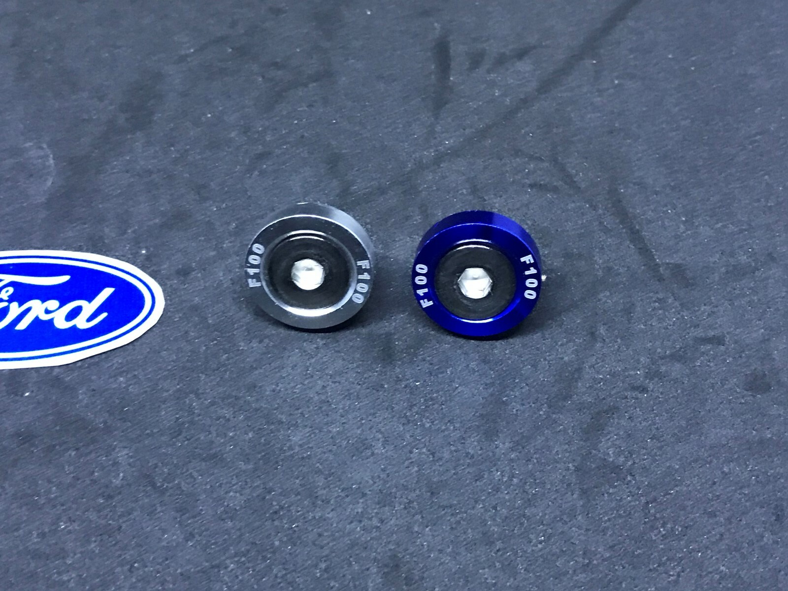 1967-1972 Ford Truck Custom Fender Bolt Kit With Or Without F100 Logo