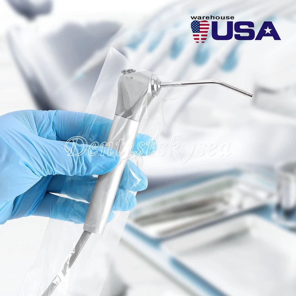 Dental Air Water Spray Triple Syringe Metal Nozzles Tips Tube Autoclavable