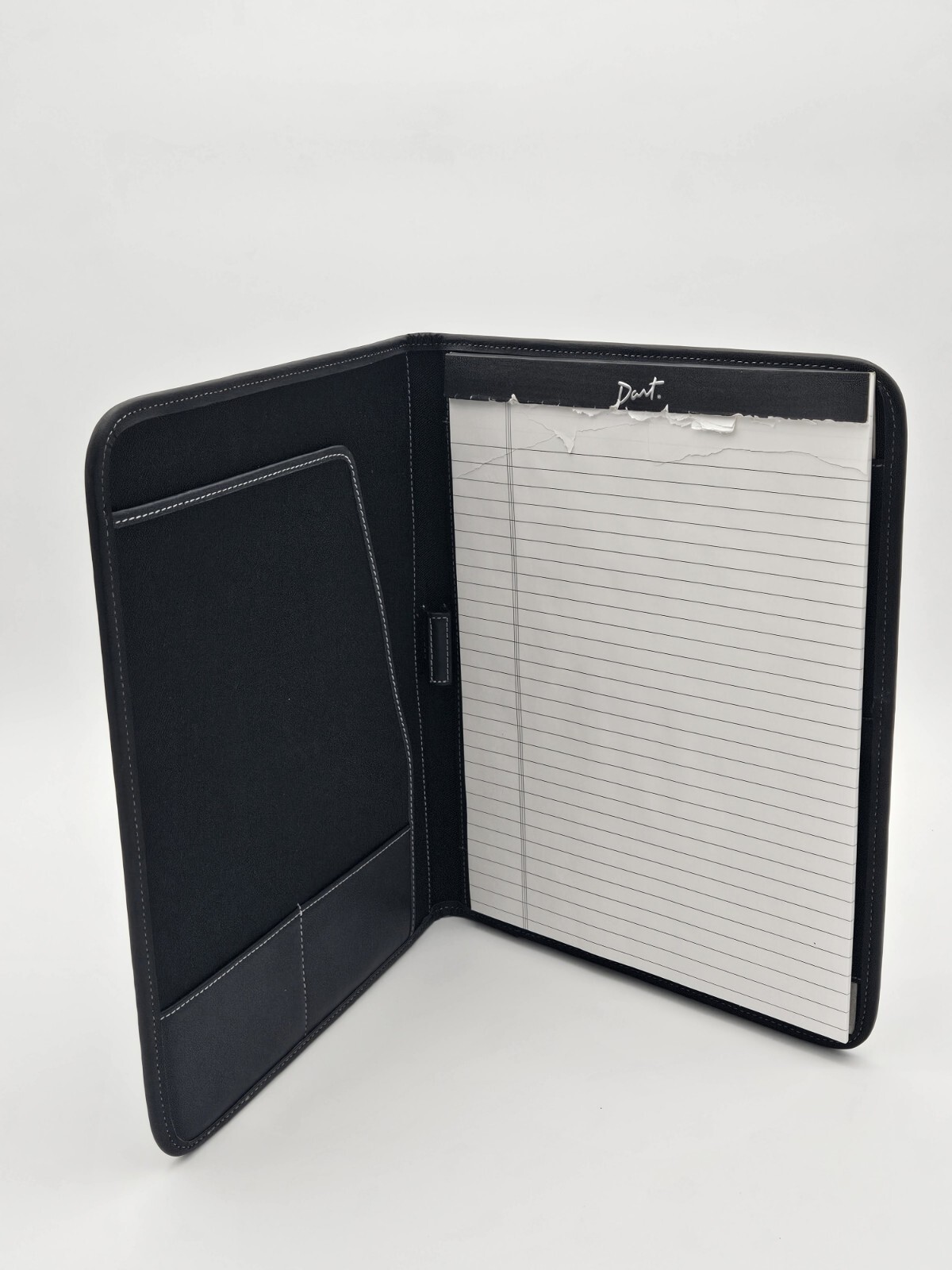 Basic Black Portfolio Notebook 12 By 9 Inches