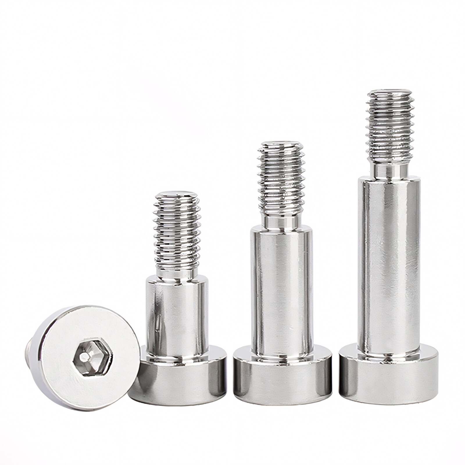 Shoulder Bolt Screws Stainless Steel M2 M2.5 M3 M4 M5 M6 M8 – Allen Socket Head