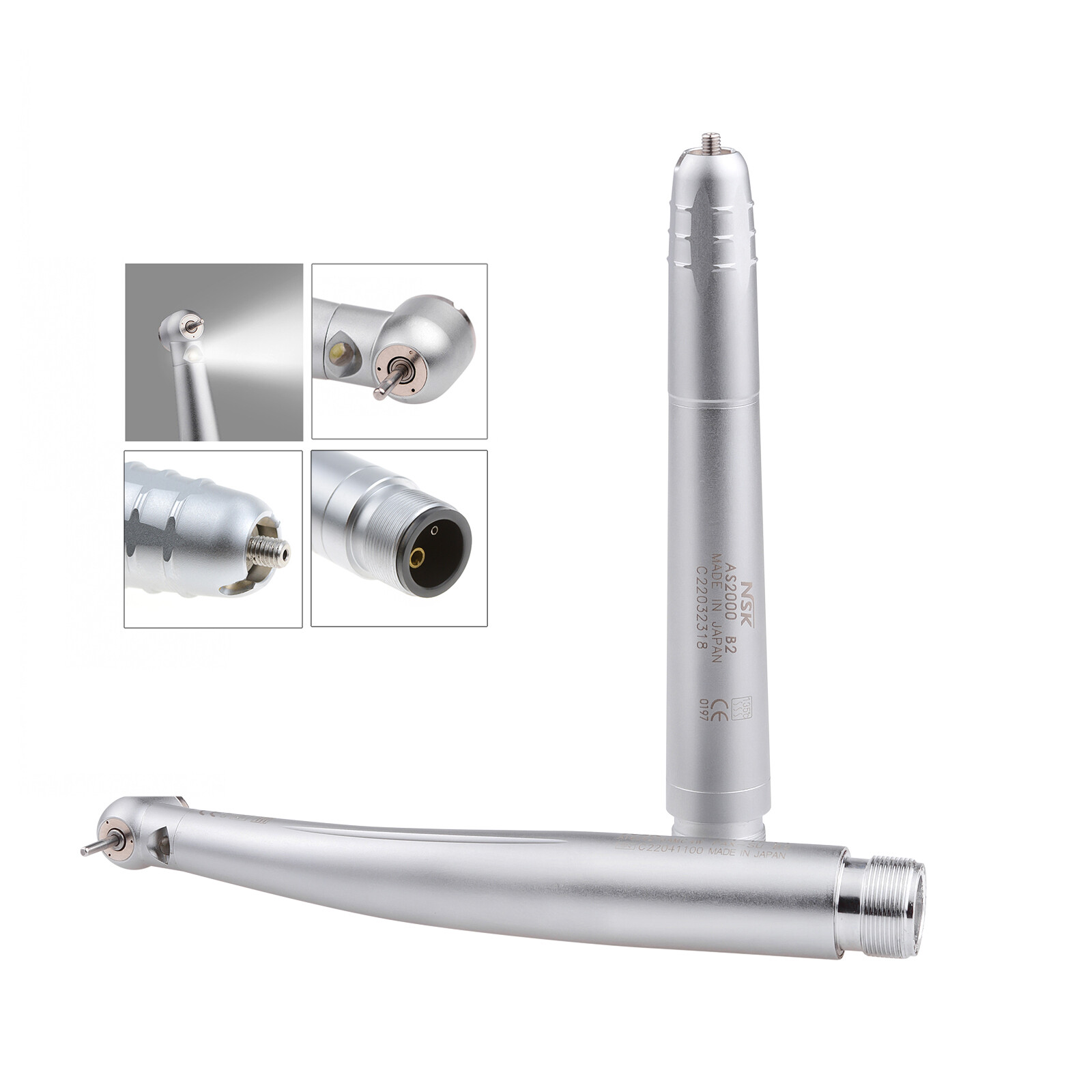 Dental PANA-Max LED High Speed Handpiece+Air Scaler+EX203C Low Speed 2H