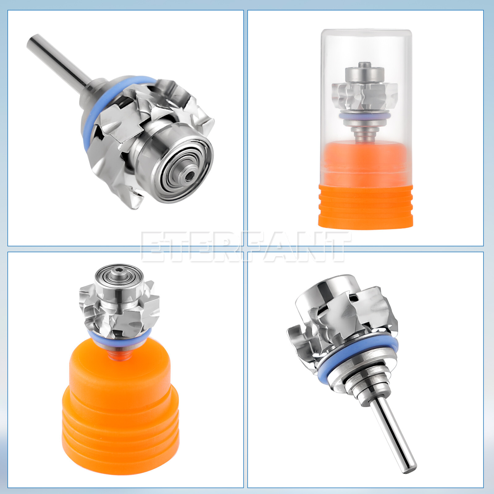 ENTERFANT Dental Cartrige Turbine Rotor Autochuck for High Speed Handpiece